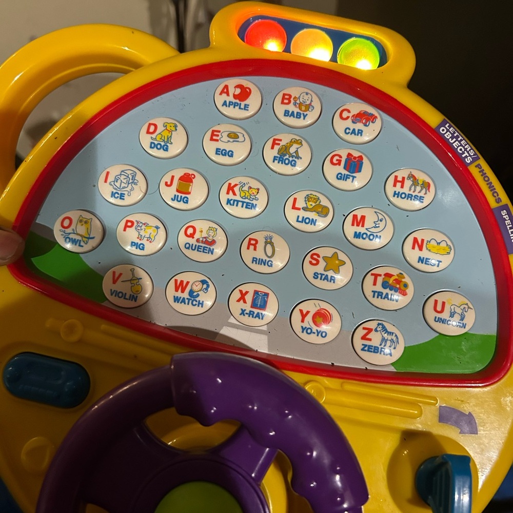 Interactive Alphabet Learning Toy with Lights